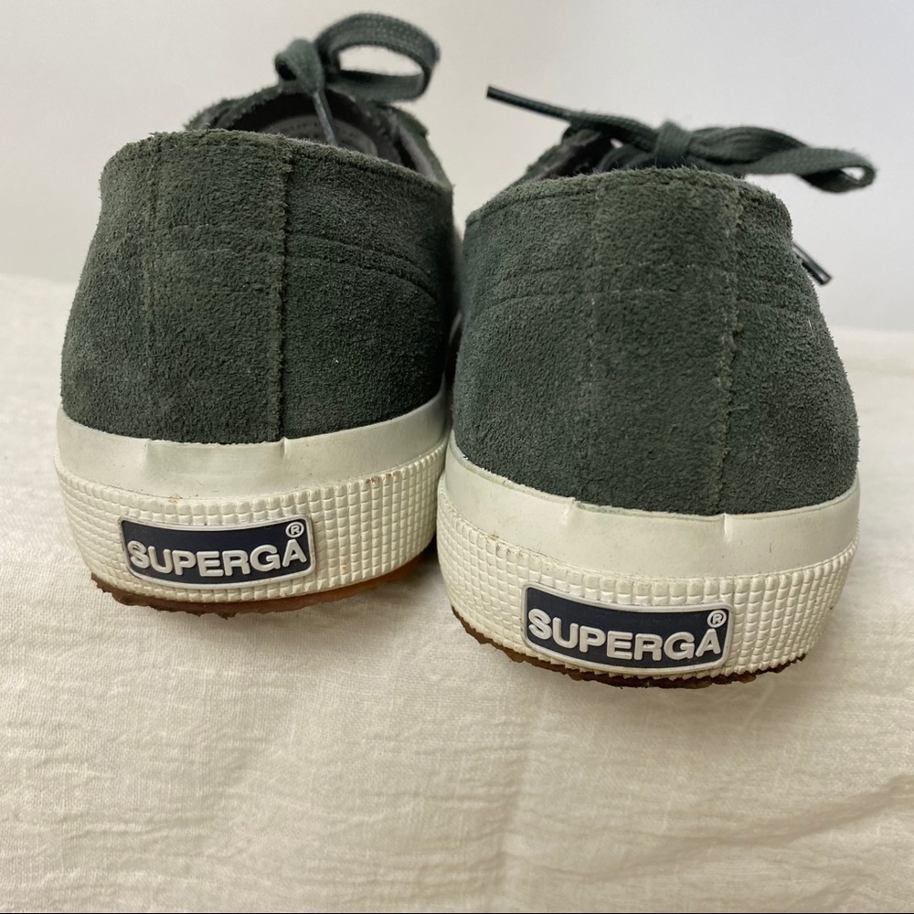 SUPERGA Suecotw 2750 Suede Sneaker Gray 6.5 - Picture 5 of 10